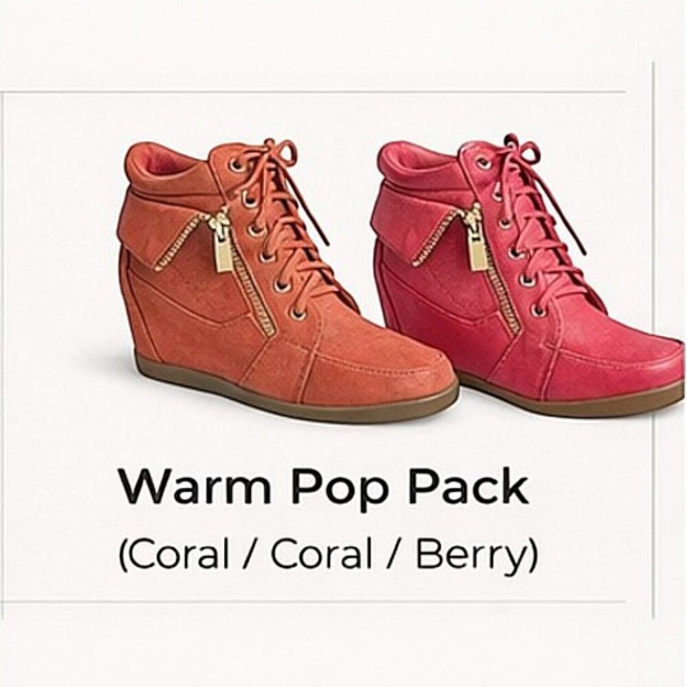 Lucky Top Toddler/Girls Lace-Up Sneakers 3-Pack Wholesale (Assorted Sizes 9–3) - Picture 3 of 6